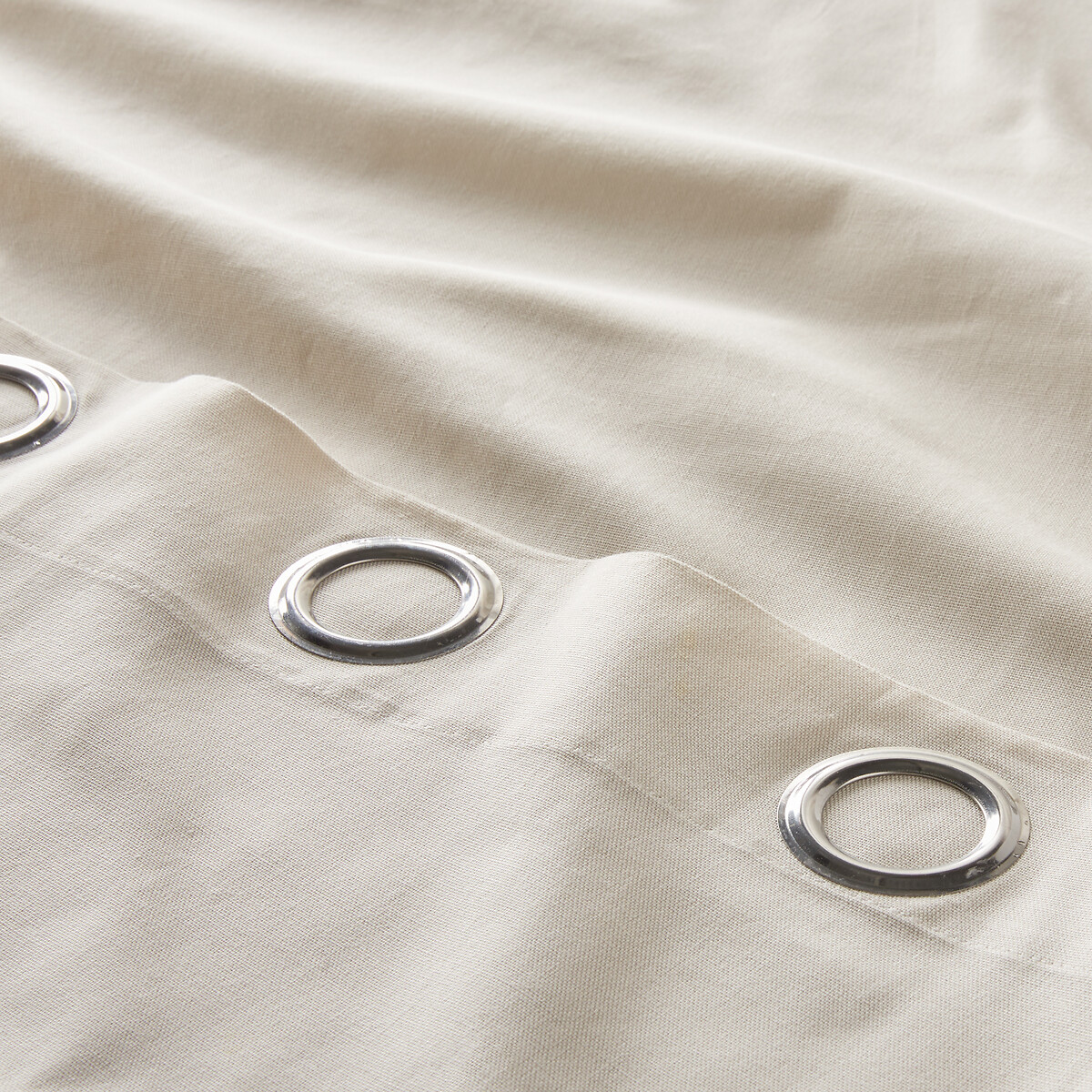 LA REDOUTE INTERIEURS<br>Cortina de algodão com ilhós Cenário