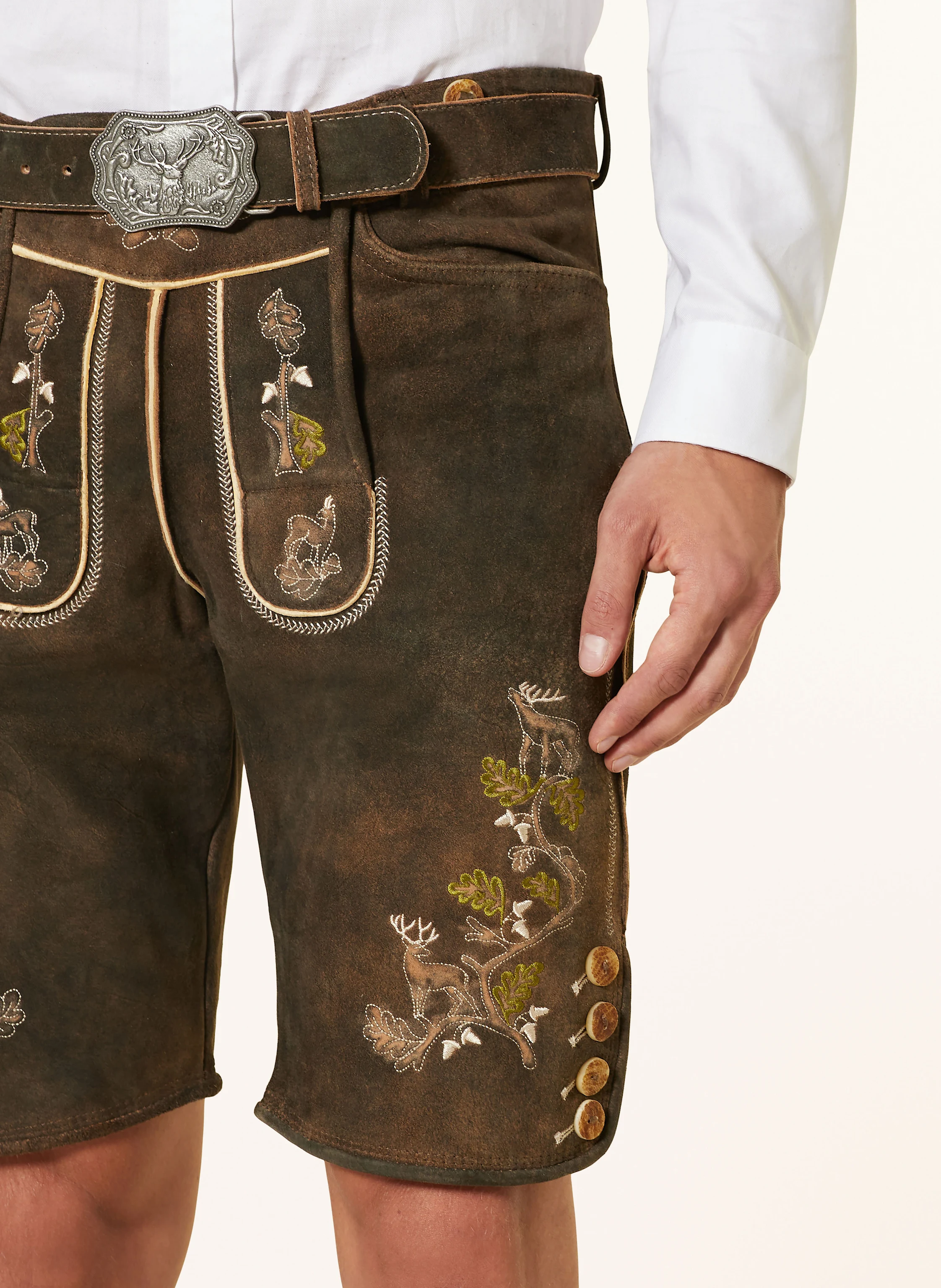 HIRSCHER Trachten-Lederhose TRAUNSTEIN