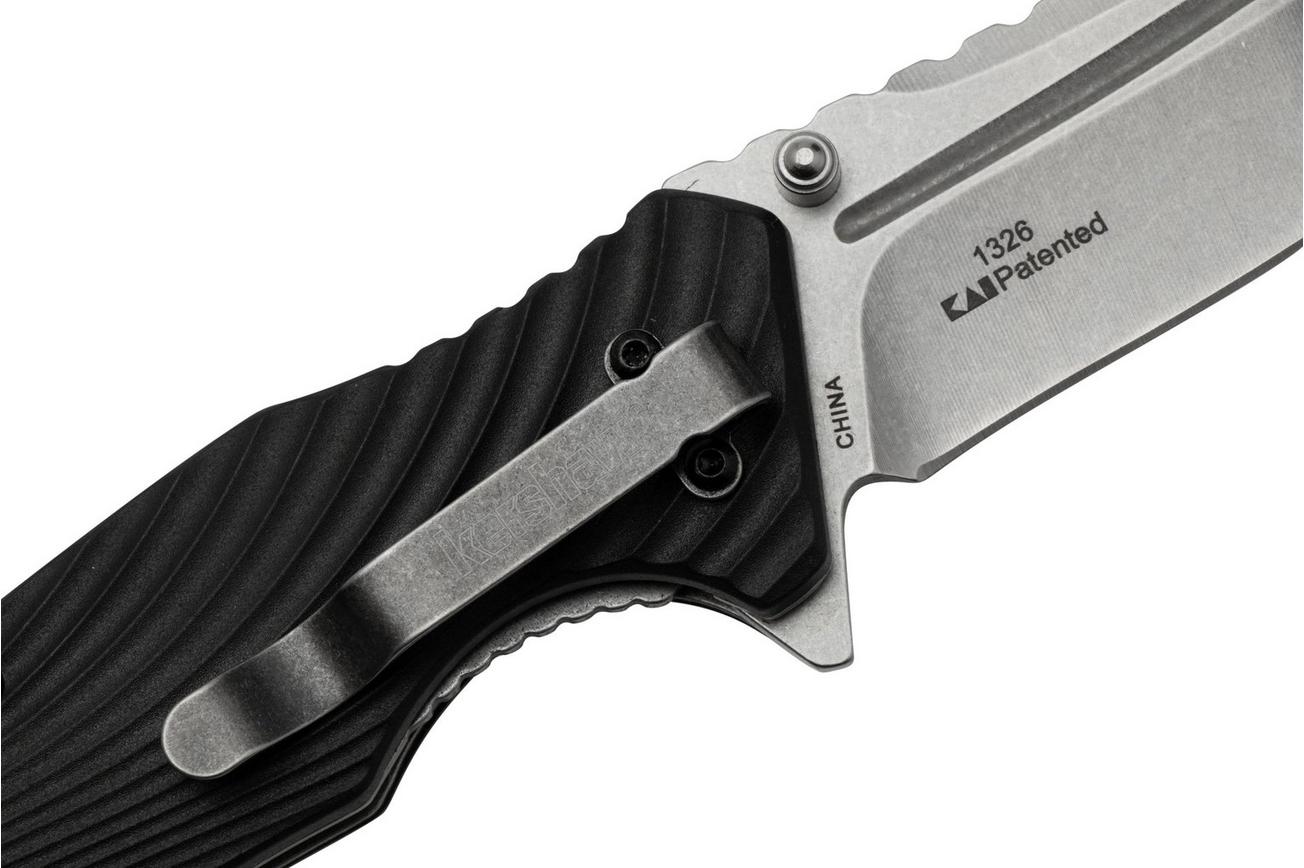 Kershaw Huddle 1326 Assisted Flipper Black FRN zakmes