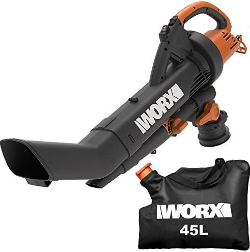 WORX WG505E - Bladblazer en Bladzuiger - 3000 W - 3-in-1 Apparaat met Opvangzak