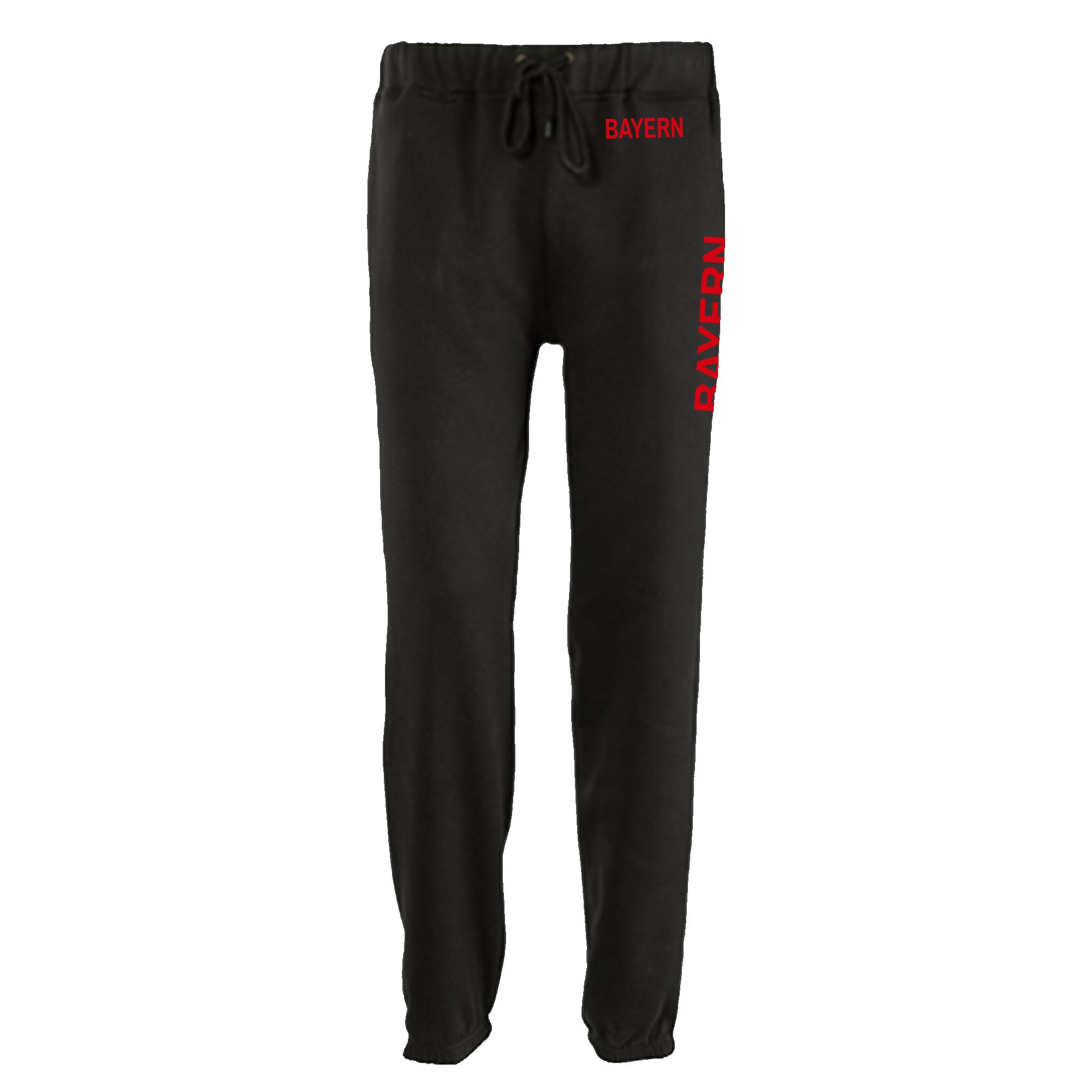 multifanshop® Jogginghose - Bayern - Bund & Seite - Druck rot