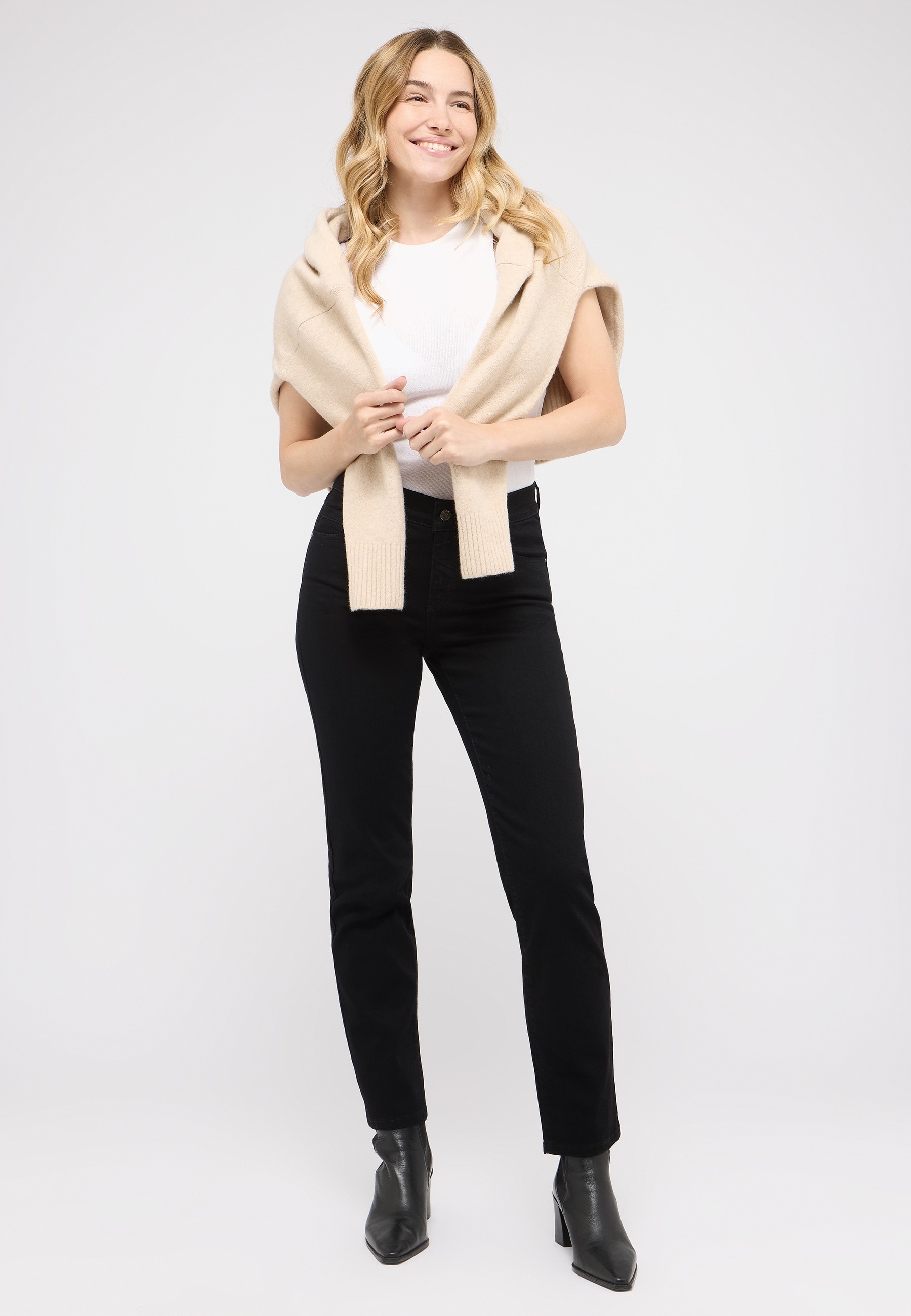 ANGELS High-waist-Jeans »DOLLY«, im klassichen 5-Pocket-Stil