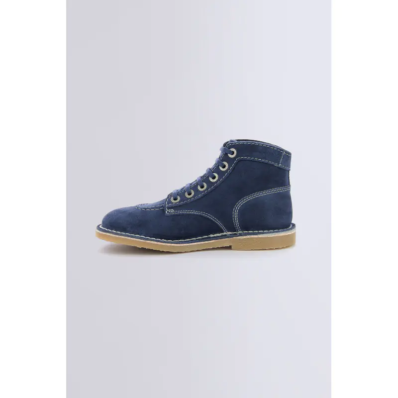 KICKLEGEND BLEU BOTTINES Cuir Femme