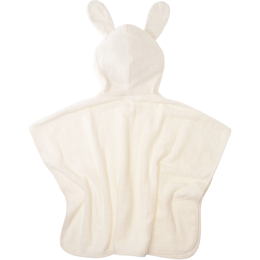 Liliput Badeponcho Hase altweiss