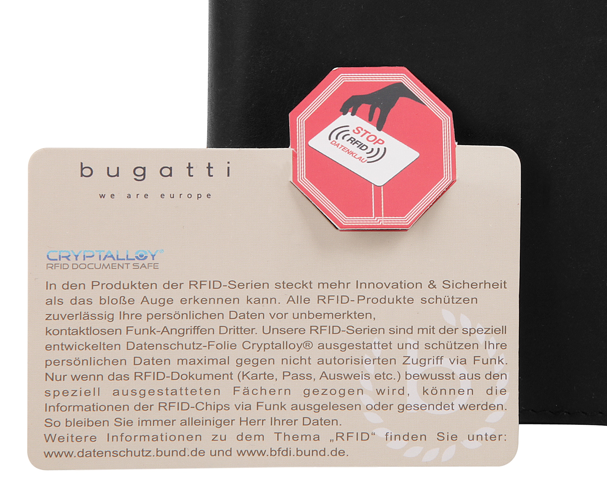 bugatti Geldbörse »ROMANO« echt Leder