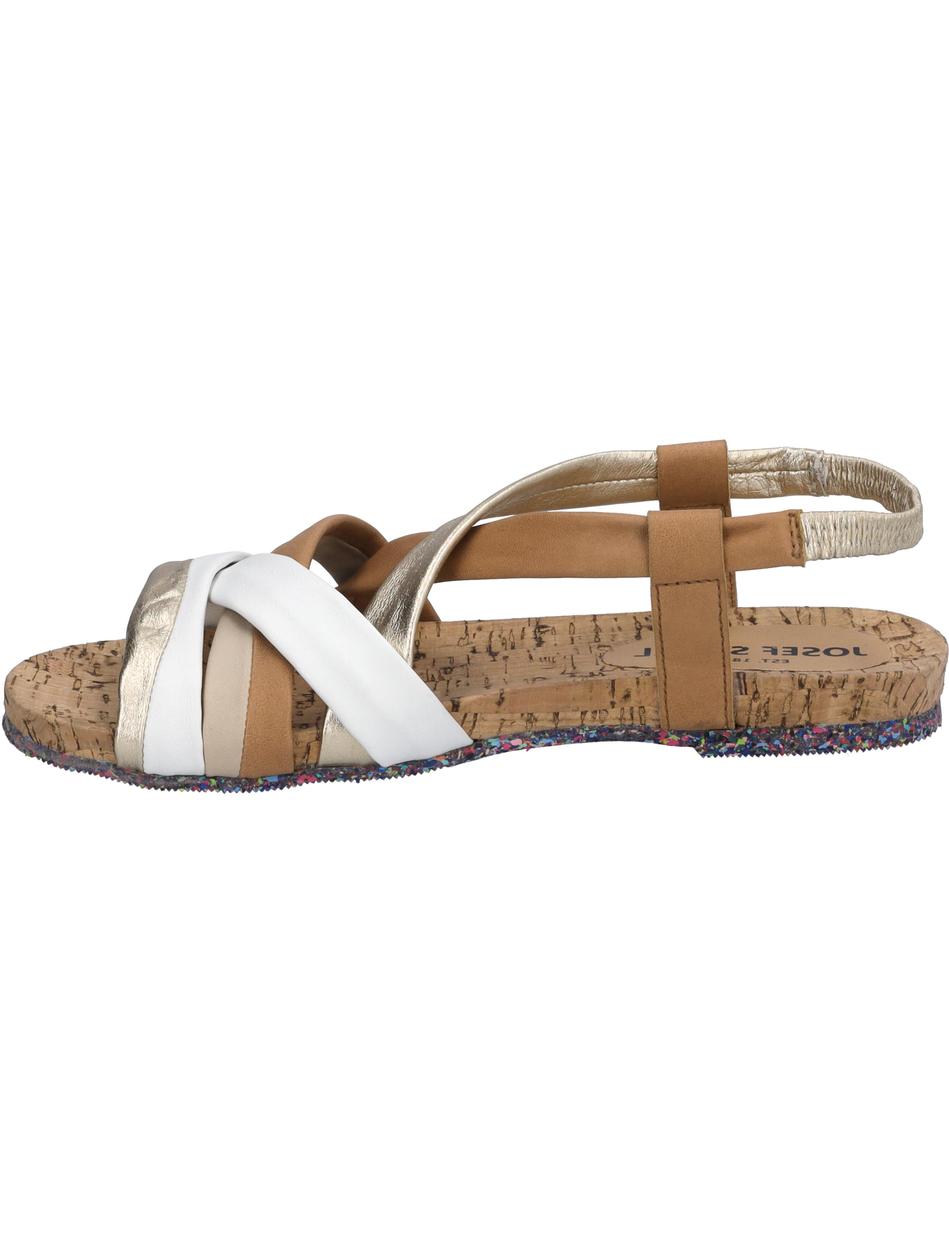 Sandale Henriette 03, camel-multi