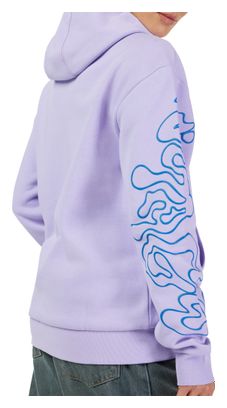 Sweat à Capuche Femme Fox Hello Future Violet