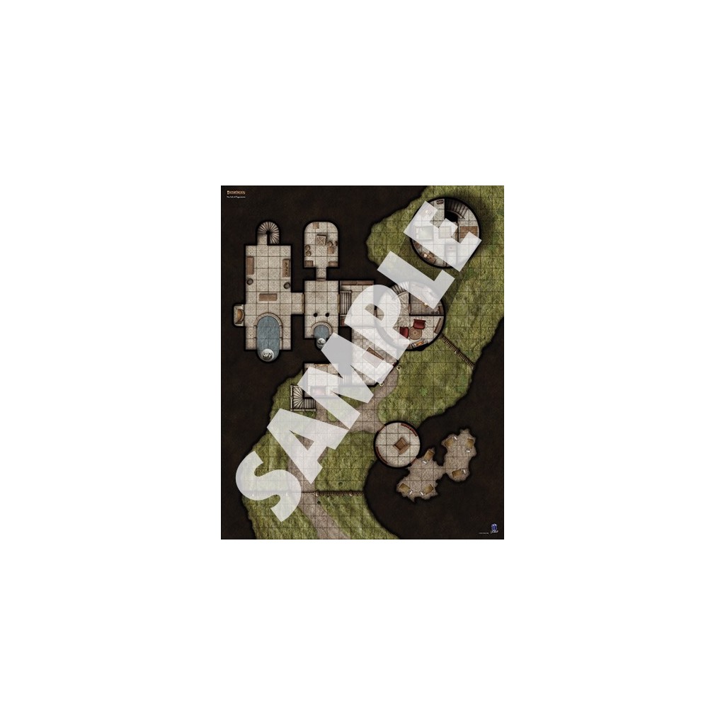 Pathfinder Flip Mat : The Fall of Plaguestone