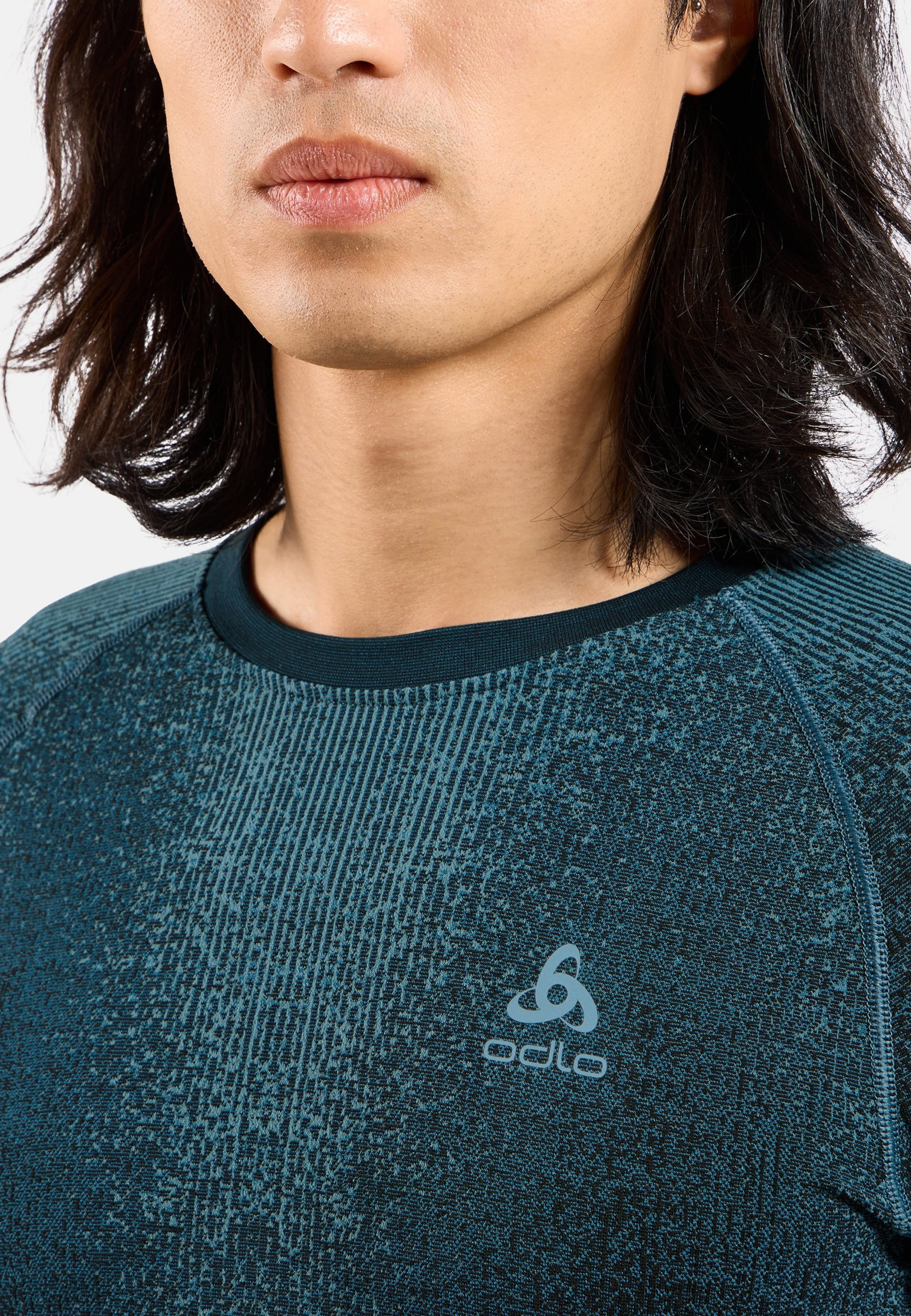 Blackcomb Base Layer Langarmshirt in provincial blue