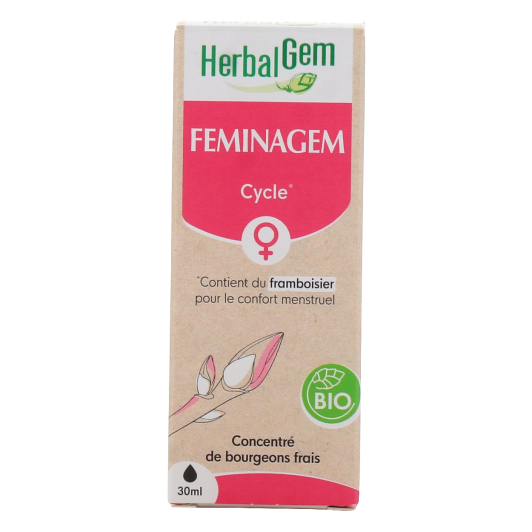 Herbalgem Feminagem Cycle : confort menstruel - Gemmothérapie