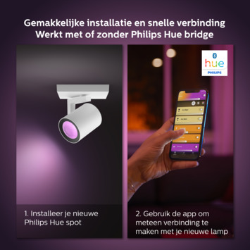 Philips Hue opbouwspot Argenta wit