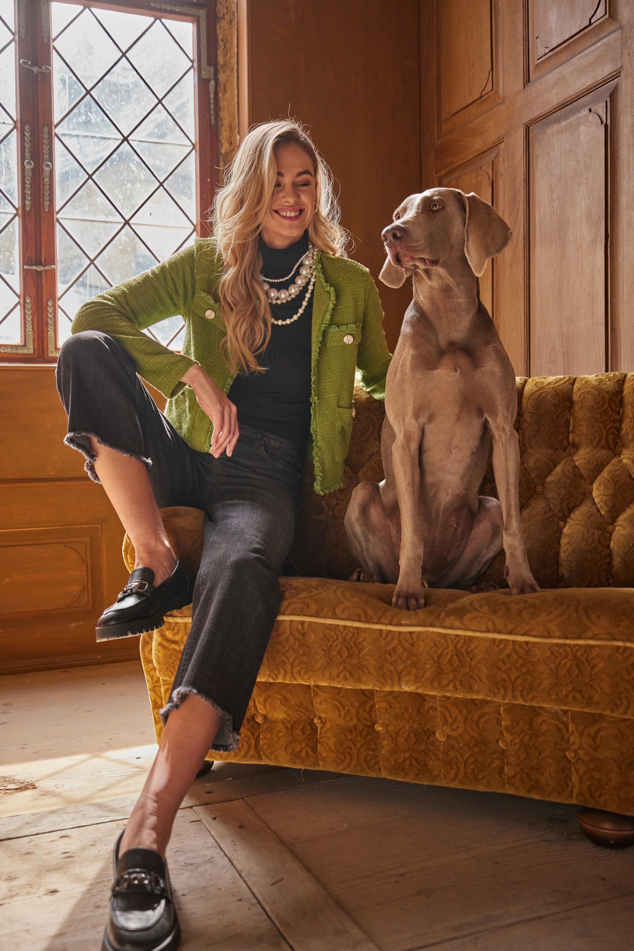 Aniston CASUAL 7/8-Jeans , mit leicht ausgefranstem Beinabschluss