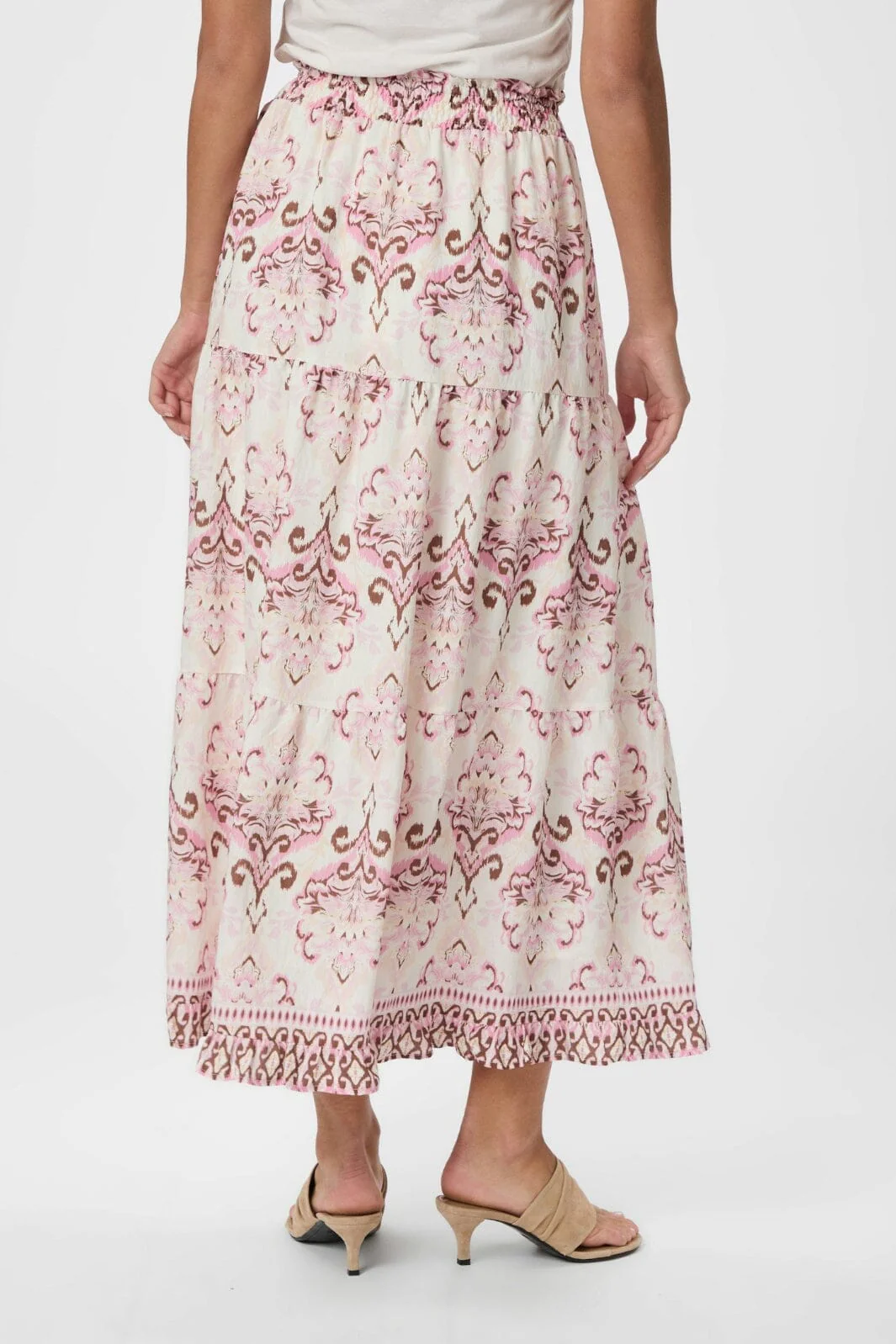 Neo Noir Asta Paisley Print Skirt 166165