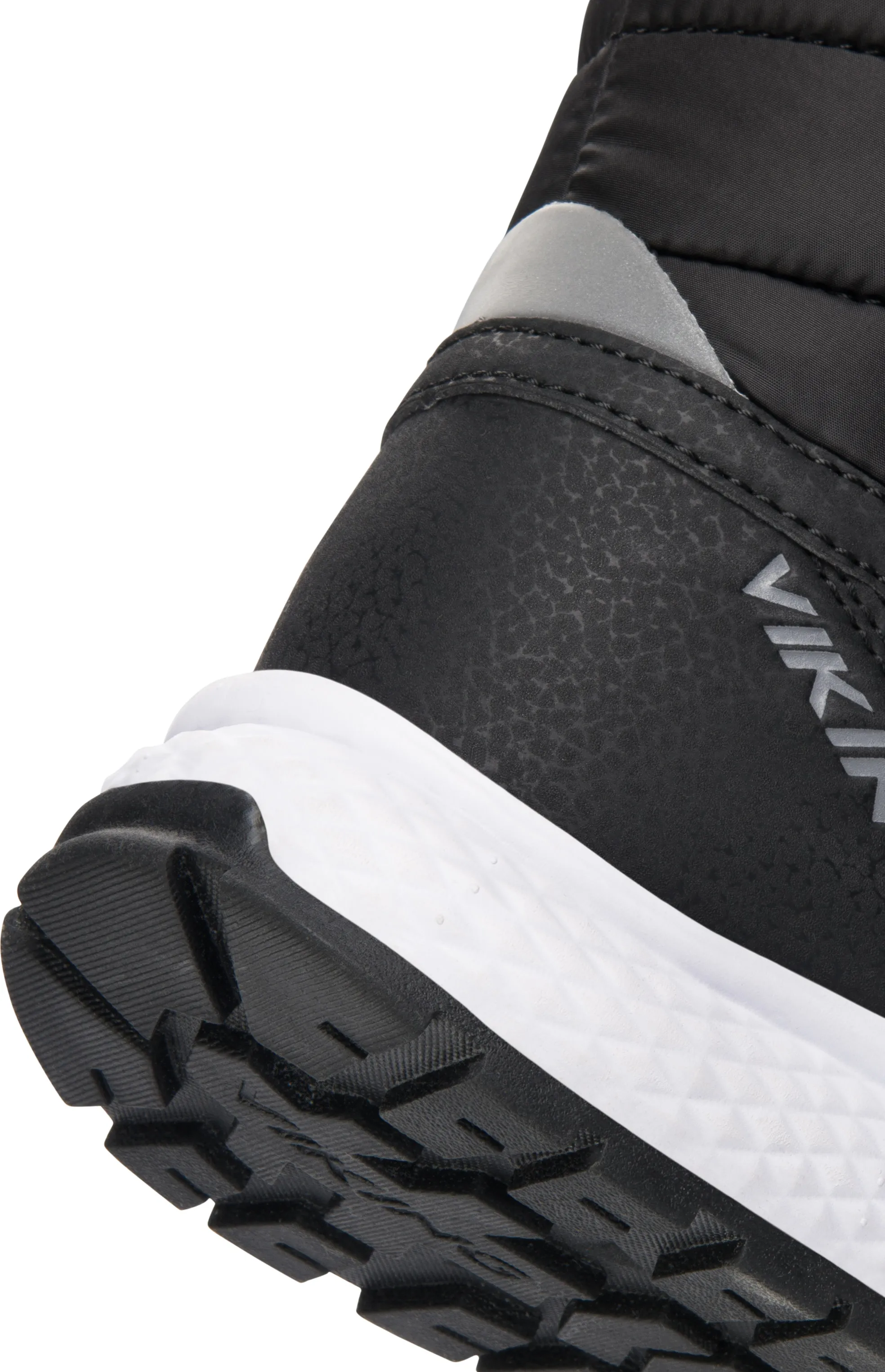 Viking Footwear Kids' Equip Warm Waterproof Zip Black/Granite