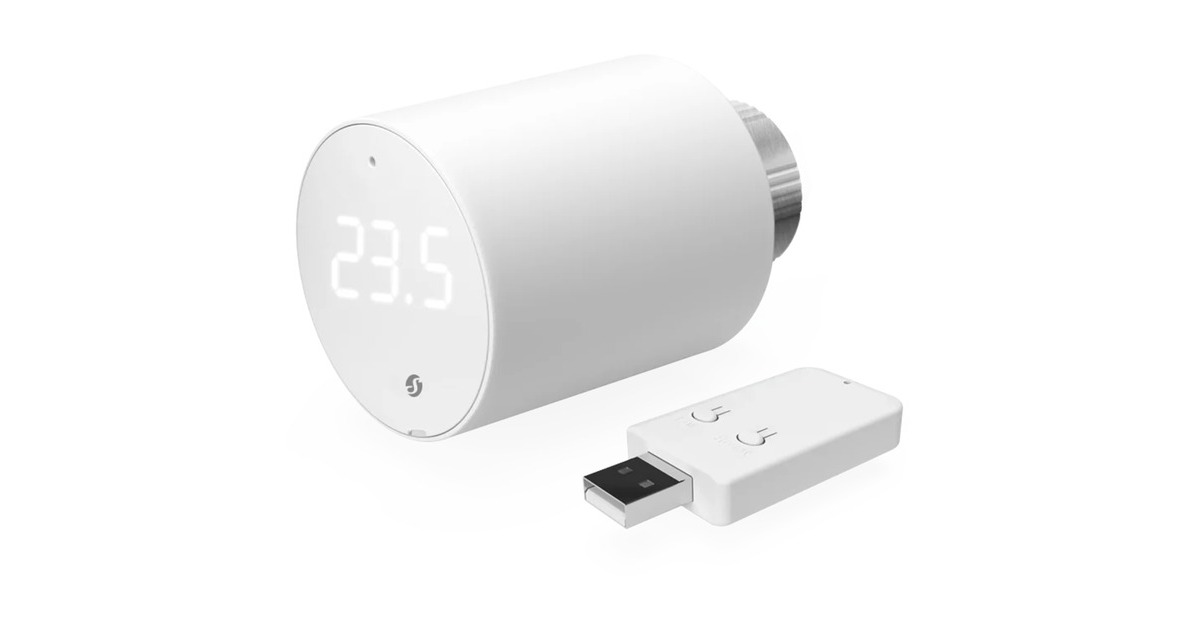 ShellyBLU TRV + Blue Gateway Gen3 thermostaat  (Wit, Bluetooth)