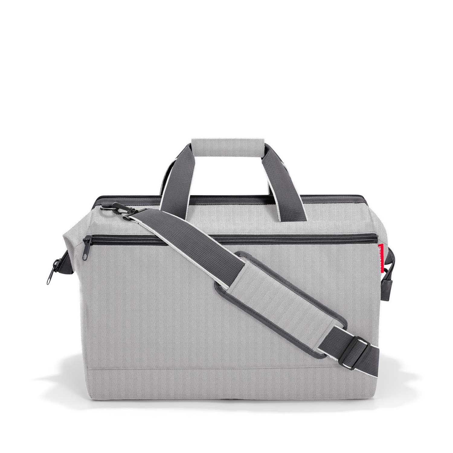 Reisenthel Travelling Allrounder L Pocket herringbone grey