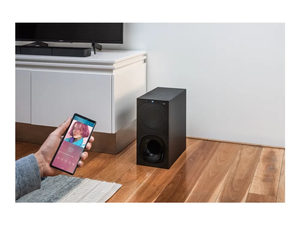 Sony HT-S20R - Lydbarsystem - til hjemmebiograf - 5.1-kanal - trådløs - Bluetooth - 400 Watt (Total)