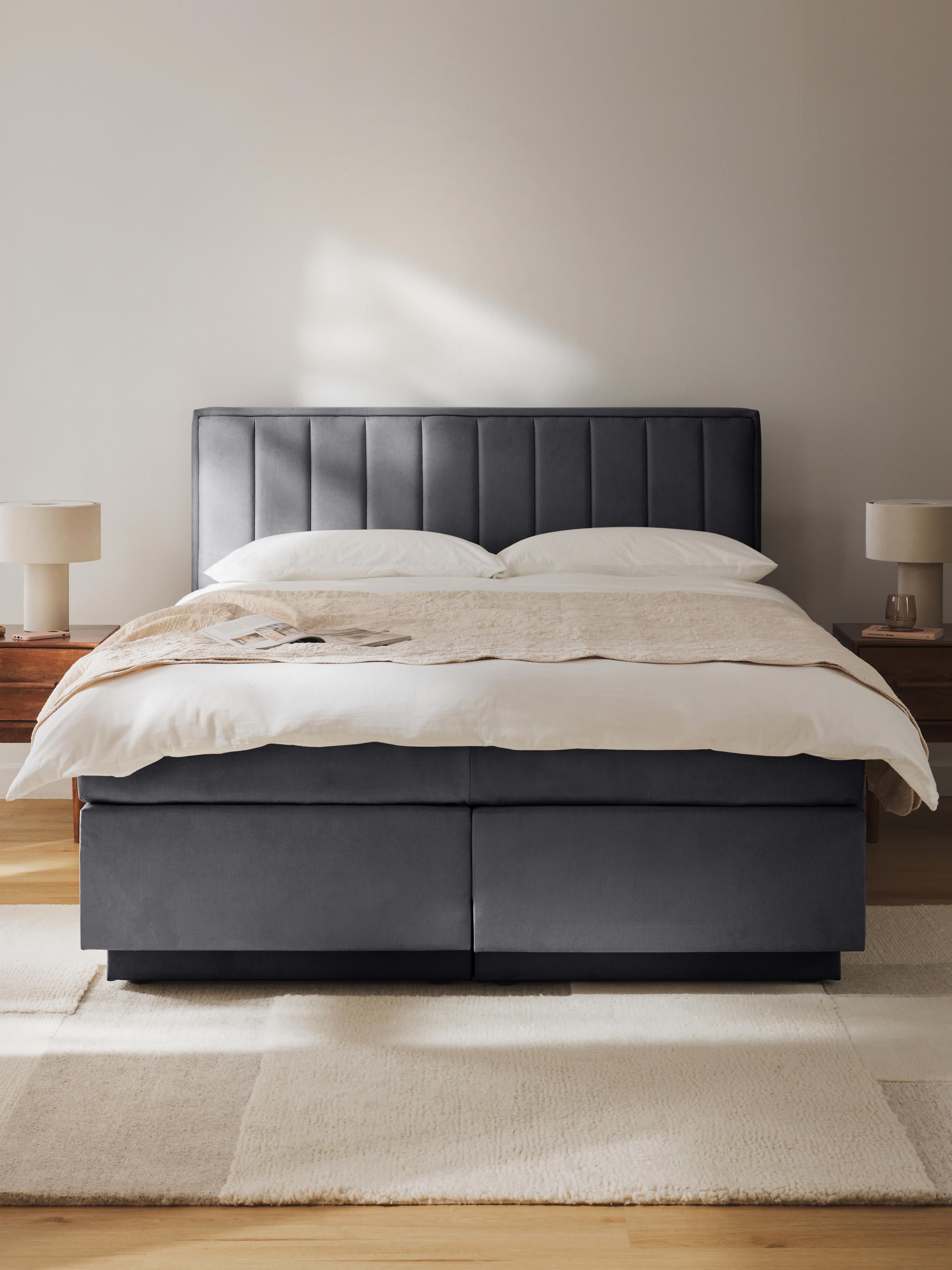 Divan bed Livia met opbergruimte