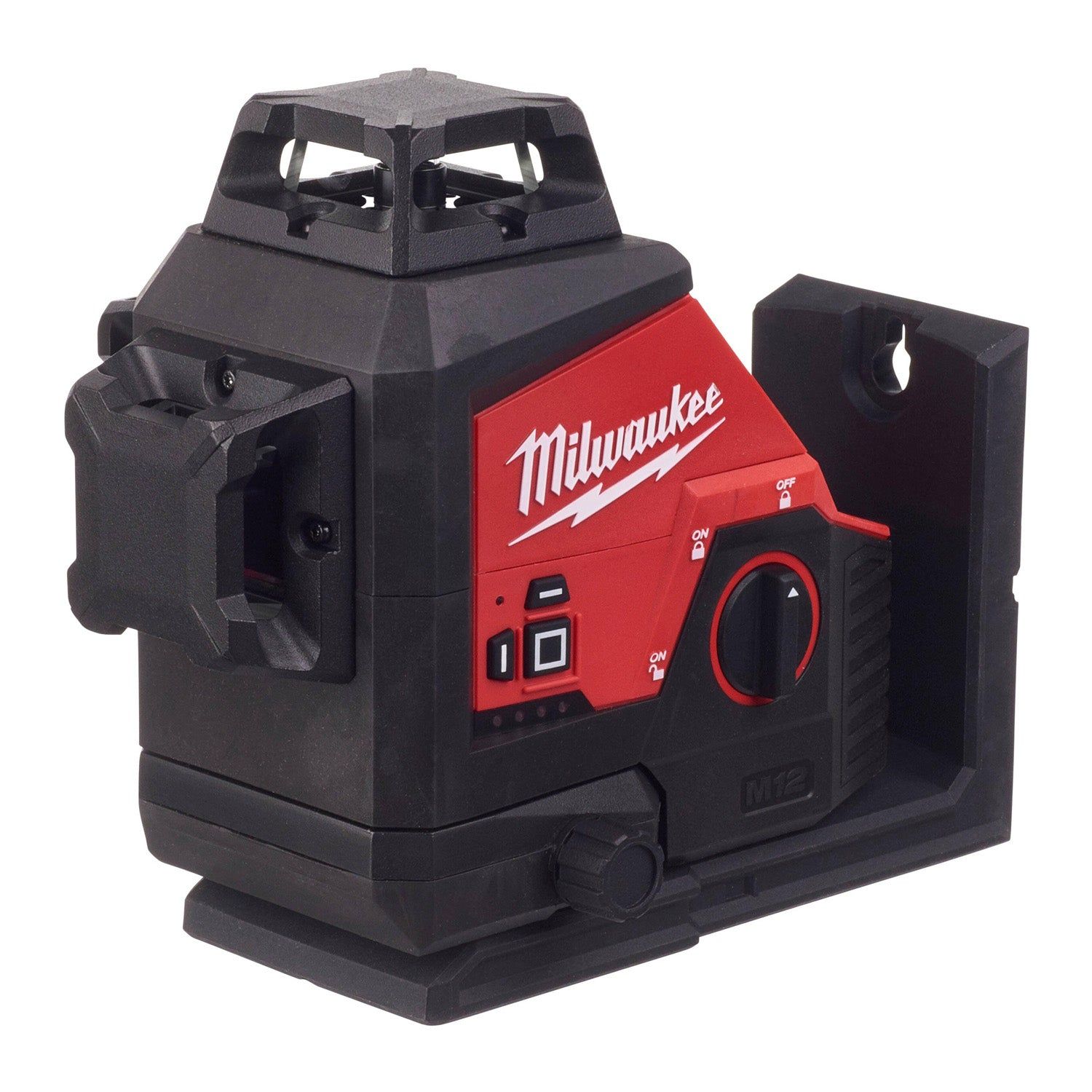 Milwaukee M12 3PL-0C Accu Kruislijnlaser 3x360° Groen 12V Basic Body in koffer - 4933478103