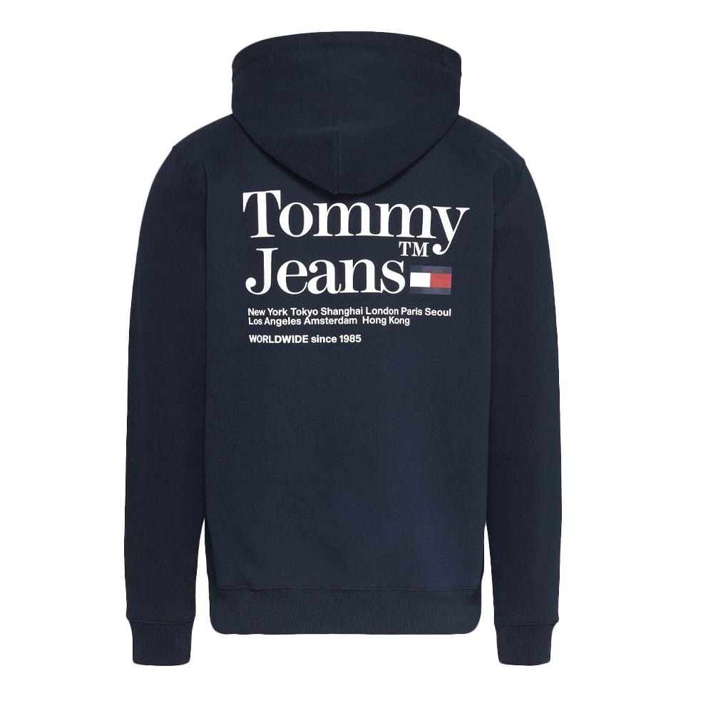 Tommy Hilfiger Sweat Marine Homme Tommy Hilfiger DM0DM18860