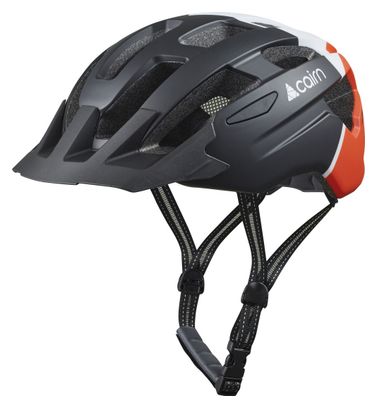 Casque Cairn Prism XTR II Noir Mat / Rouge Brillant