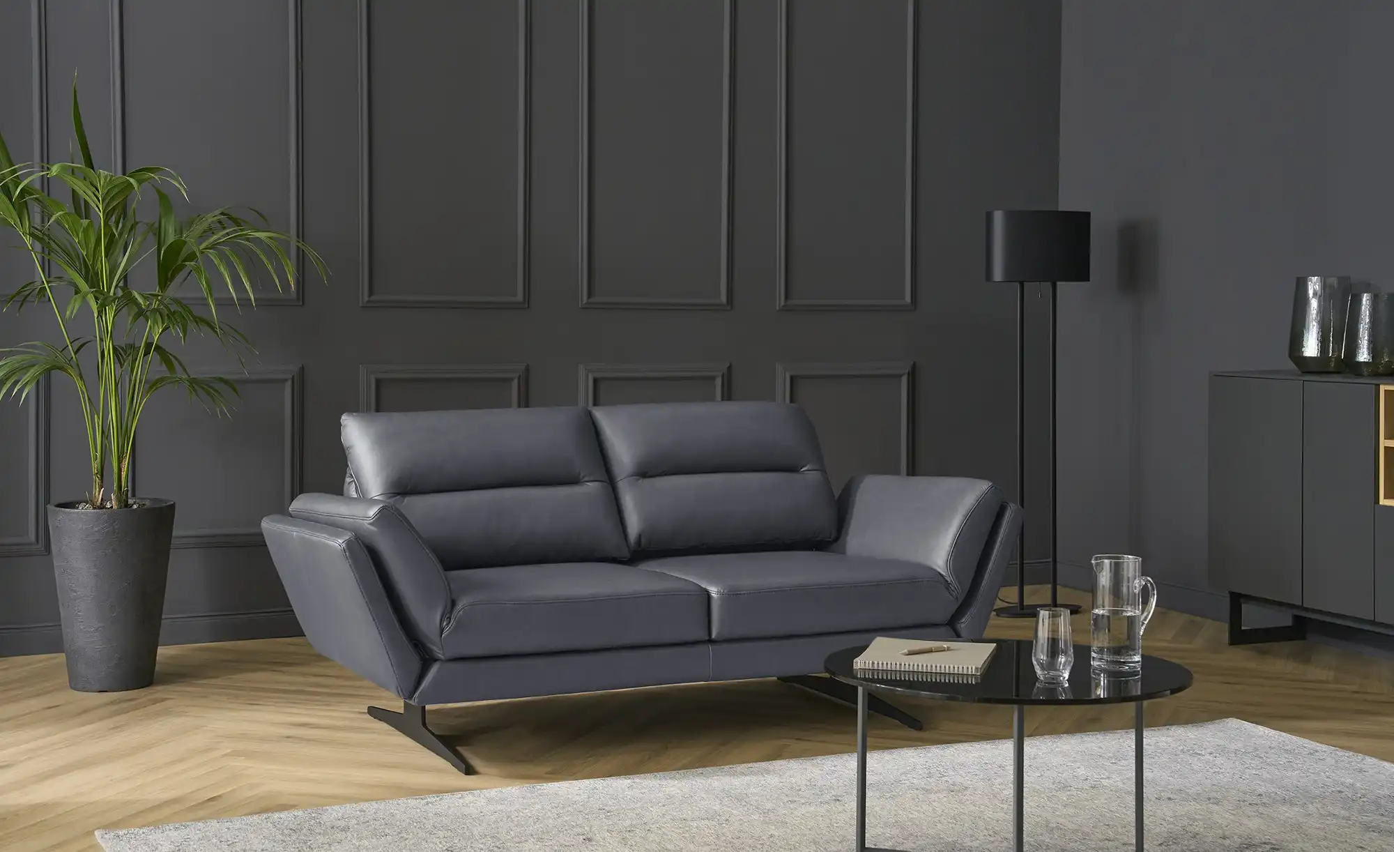 Max Schelling Einzelsofa Ledersofa Sentence Premium
