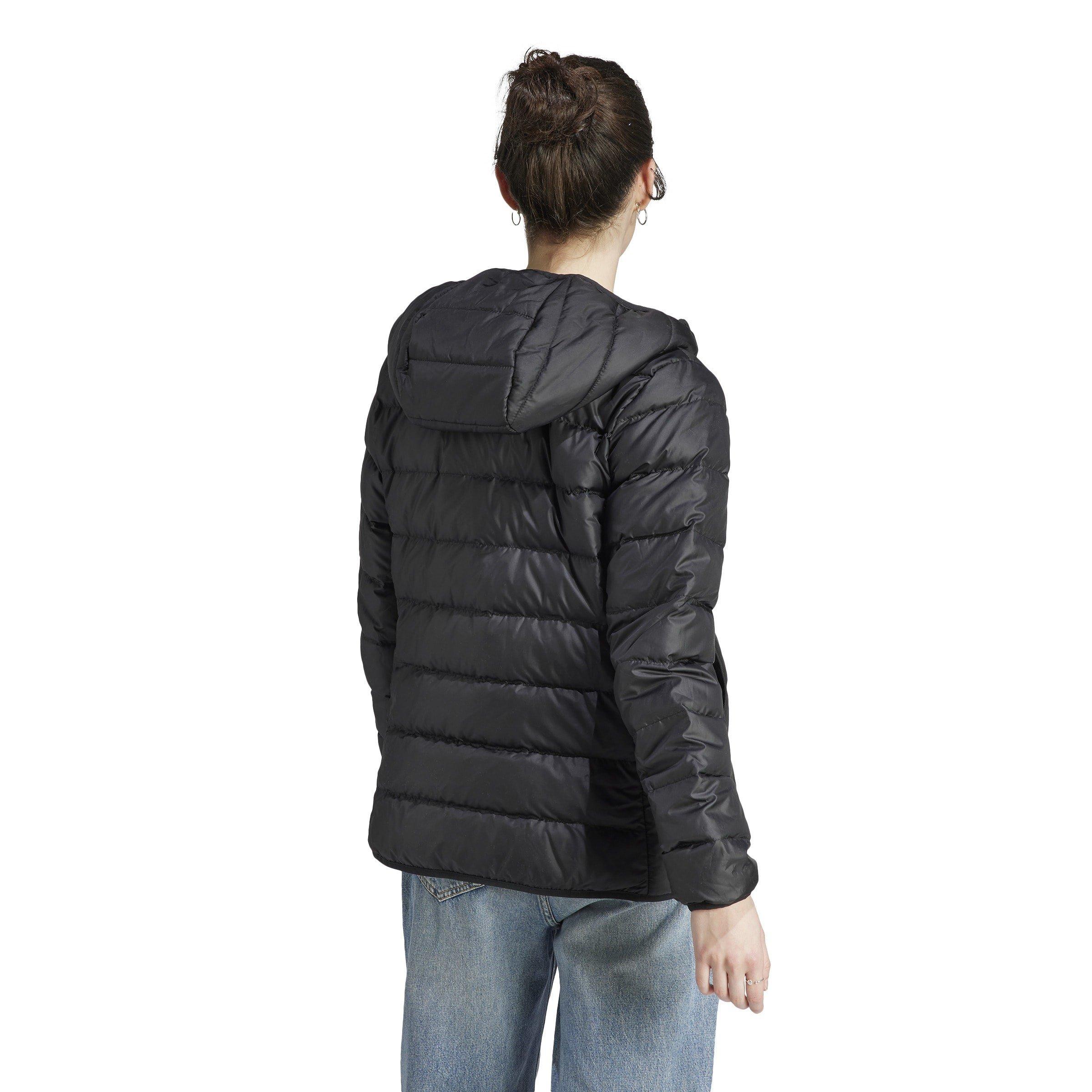 adidas Essentials Light Down Hooded Jacket Womens