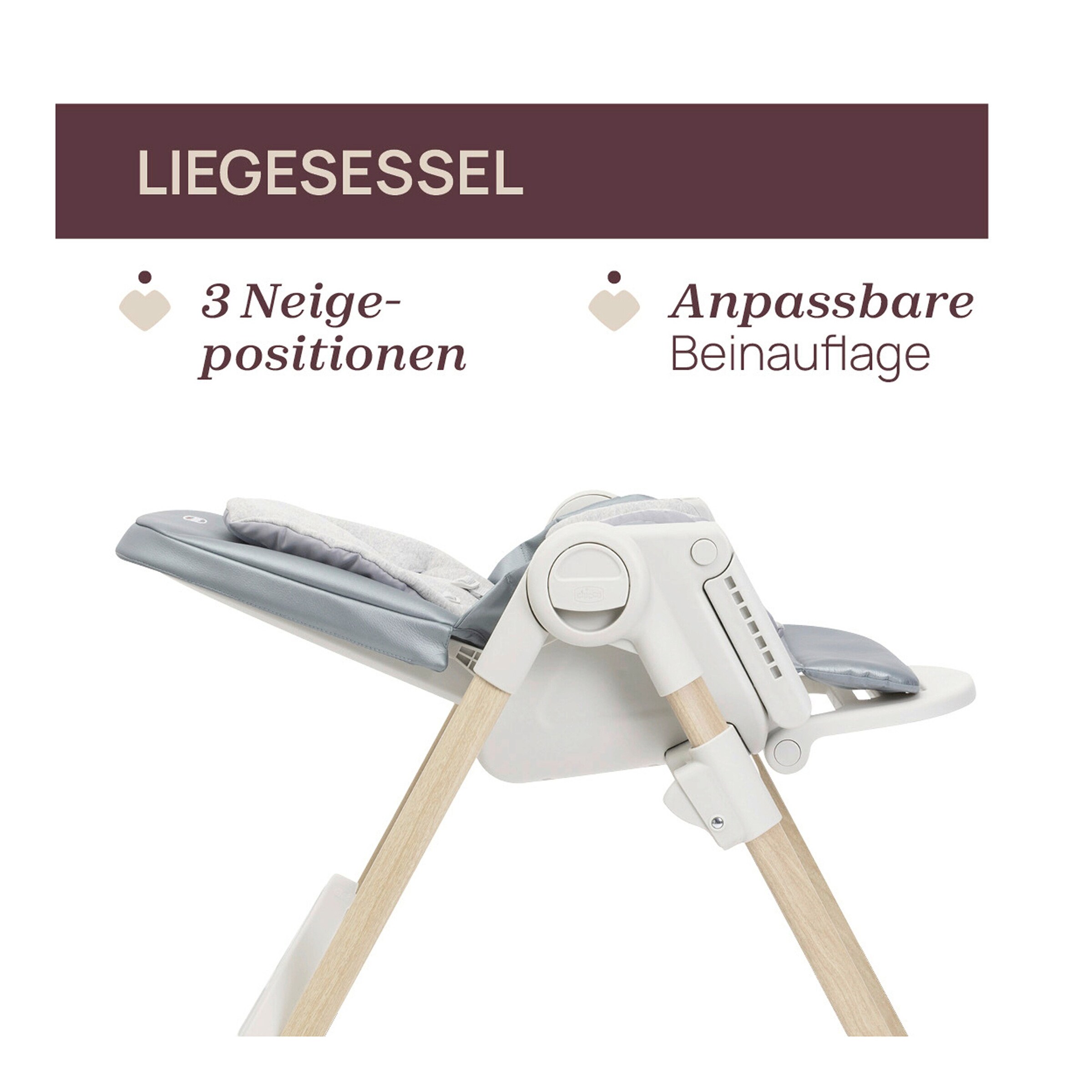 Chicco Hochstuhl Polly Armonia Softshell grün