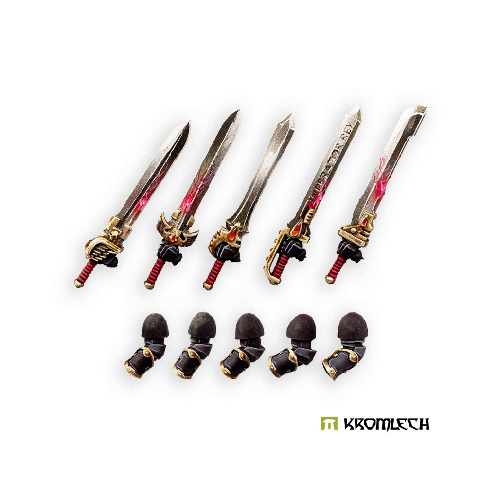 Seraphim Knights Crimson Swords - Left