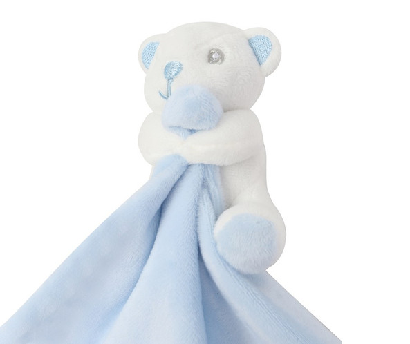 Mumbles MM700 - Doudou Plat Animaux Doux avec Hochet Intégré