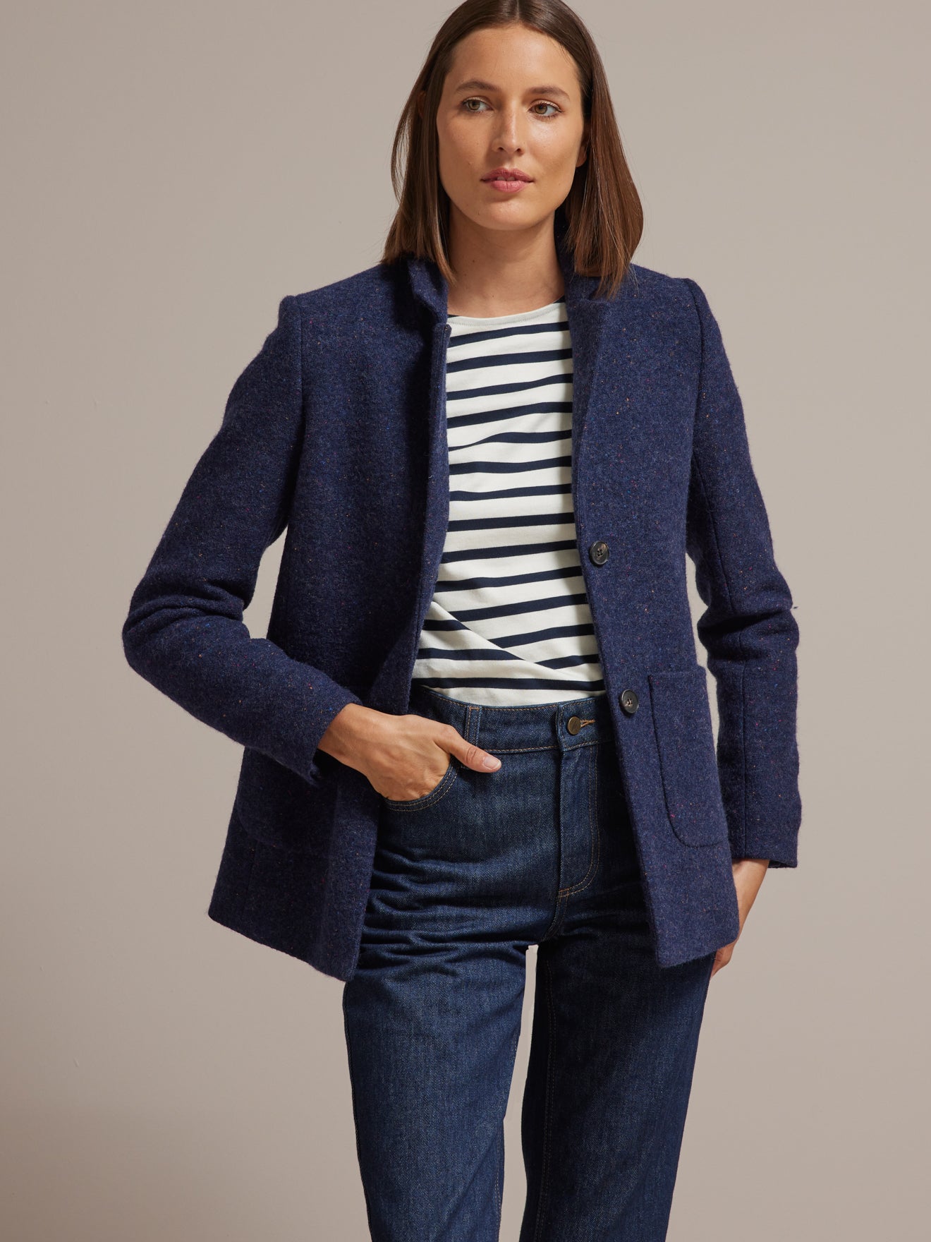 Veste maille femme