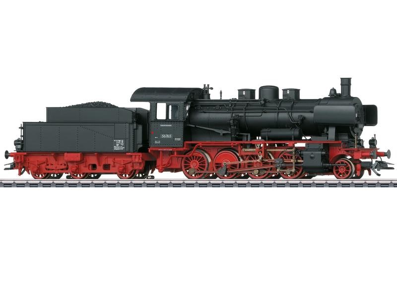 Märklin Dampflokomotive Baureihe 56, DDR ,AC, H0 Güterzug-Dampflok BR 56, Betriebszustand um 1966