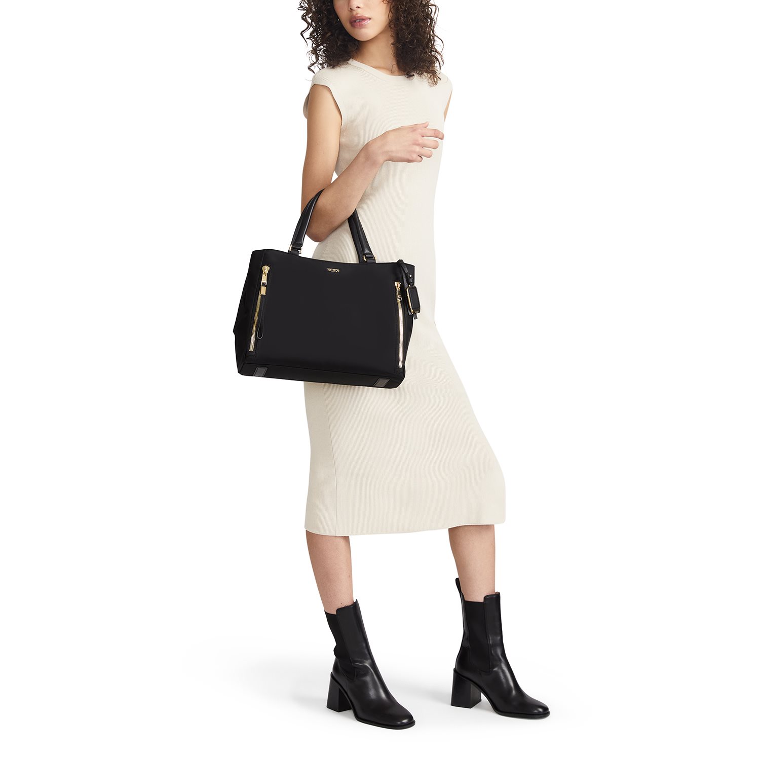Tumi Voyageur Valetta Medium Tote black/gold