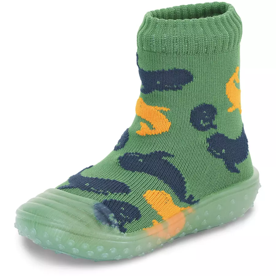 Sterntaler Adventure-Socken Wale grün