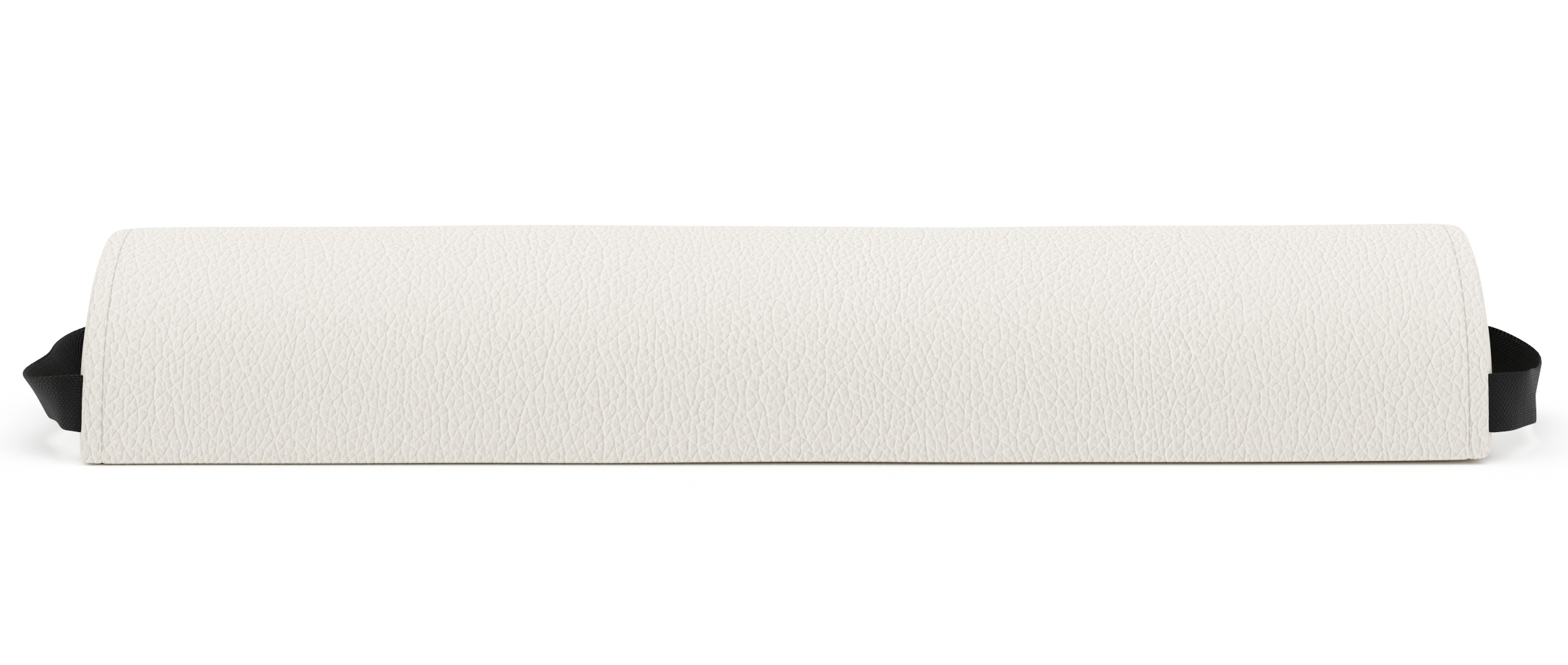 Nackenrolle halbrund 66 cm weiss