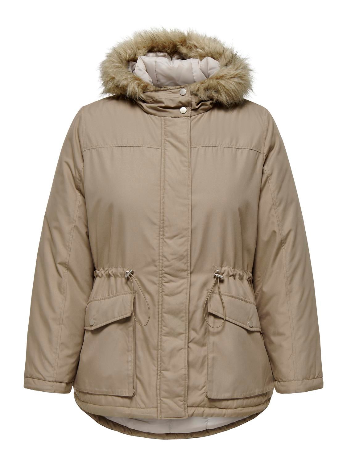 CARLUCIA Langer Parka Weathered Teak