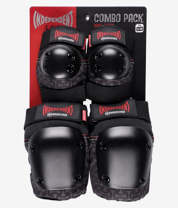 187 Killer Pads x Independent Combo Schützer-Set (black)
