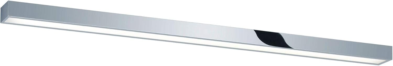 Theia LED Wandleuchte 120cm, chrom BxHxT 120x4,5x8cm 2900K 2325lm