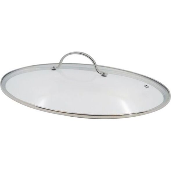 Couvercle ovale pour poêle à poisson