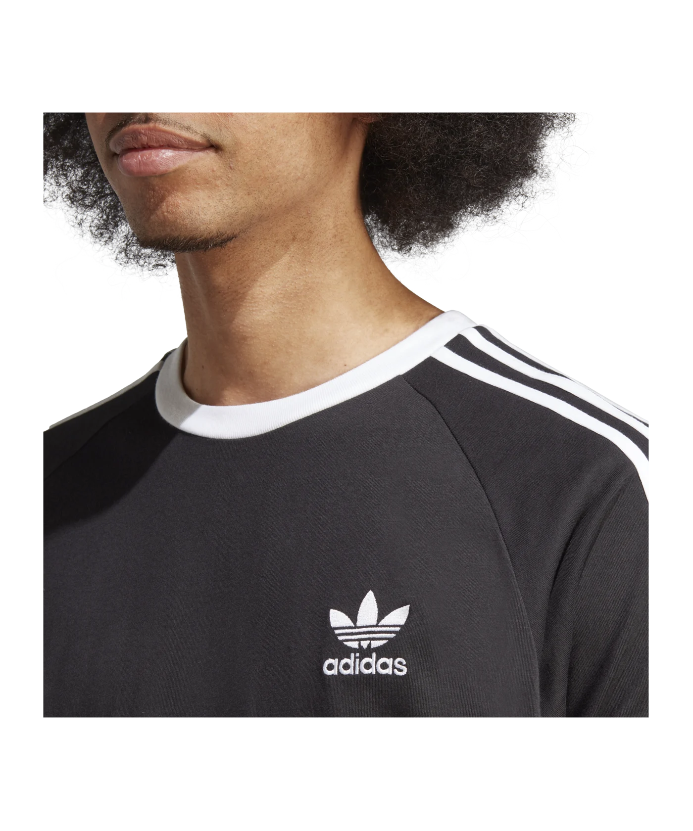 adidas Originals Adicolor Classics 3-Stripes Tee Black