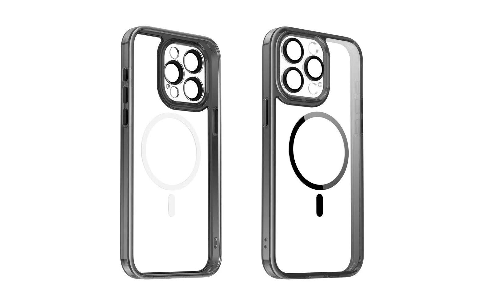 Back Cover Trend iPhone 15 Pro Max SchwarzMagnetische Backcover für das Apple iPhone 15 Pro Max