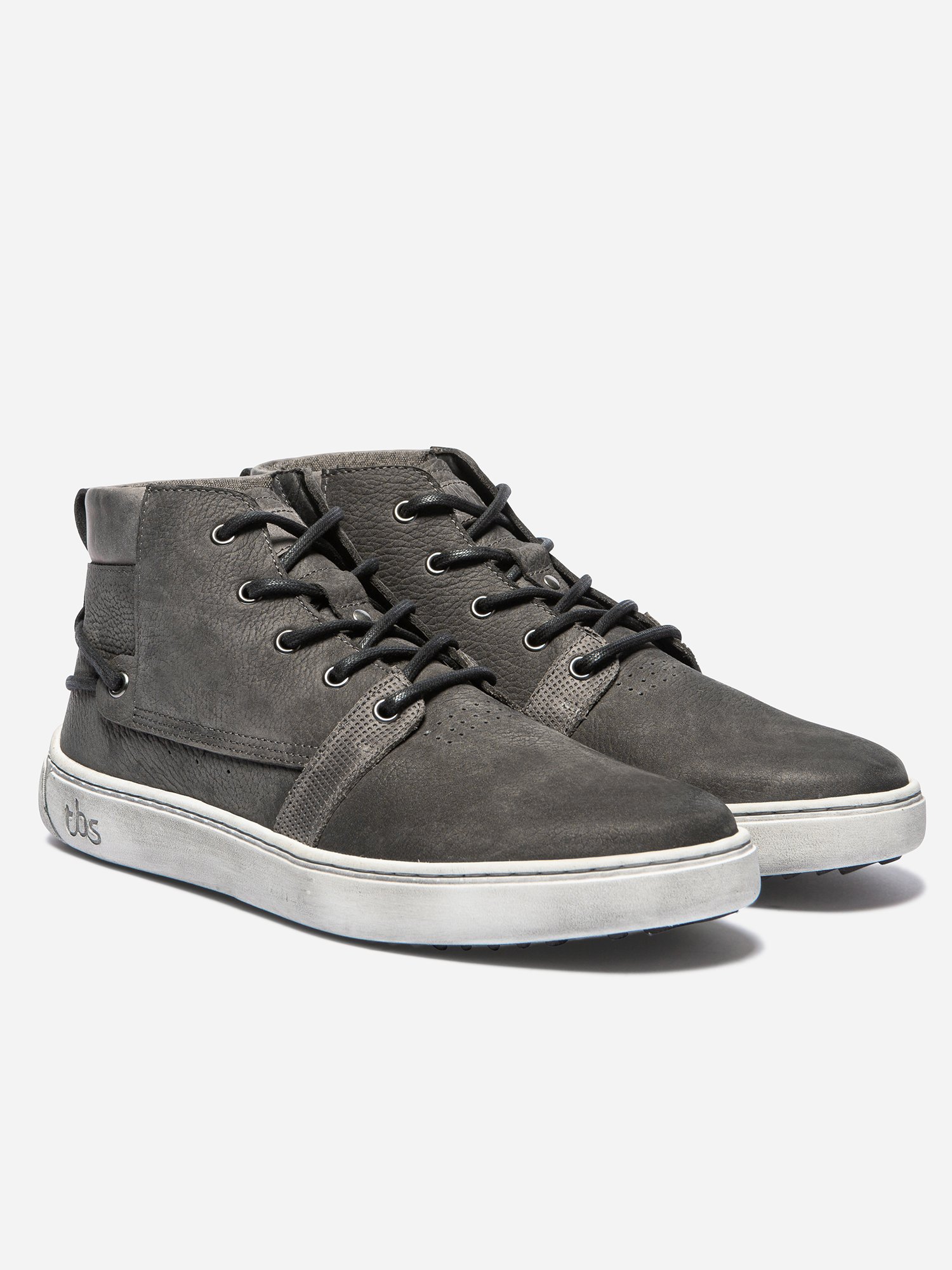 Baskets Montantes Homme Purefoam Cuir Kaki