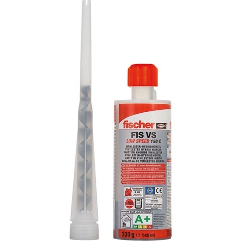 Kit scellement chimique - 150 mL - 4 tamis 16 x 130 - lot de 6 pièces