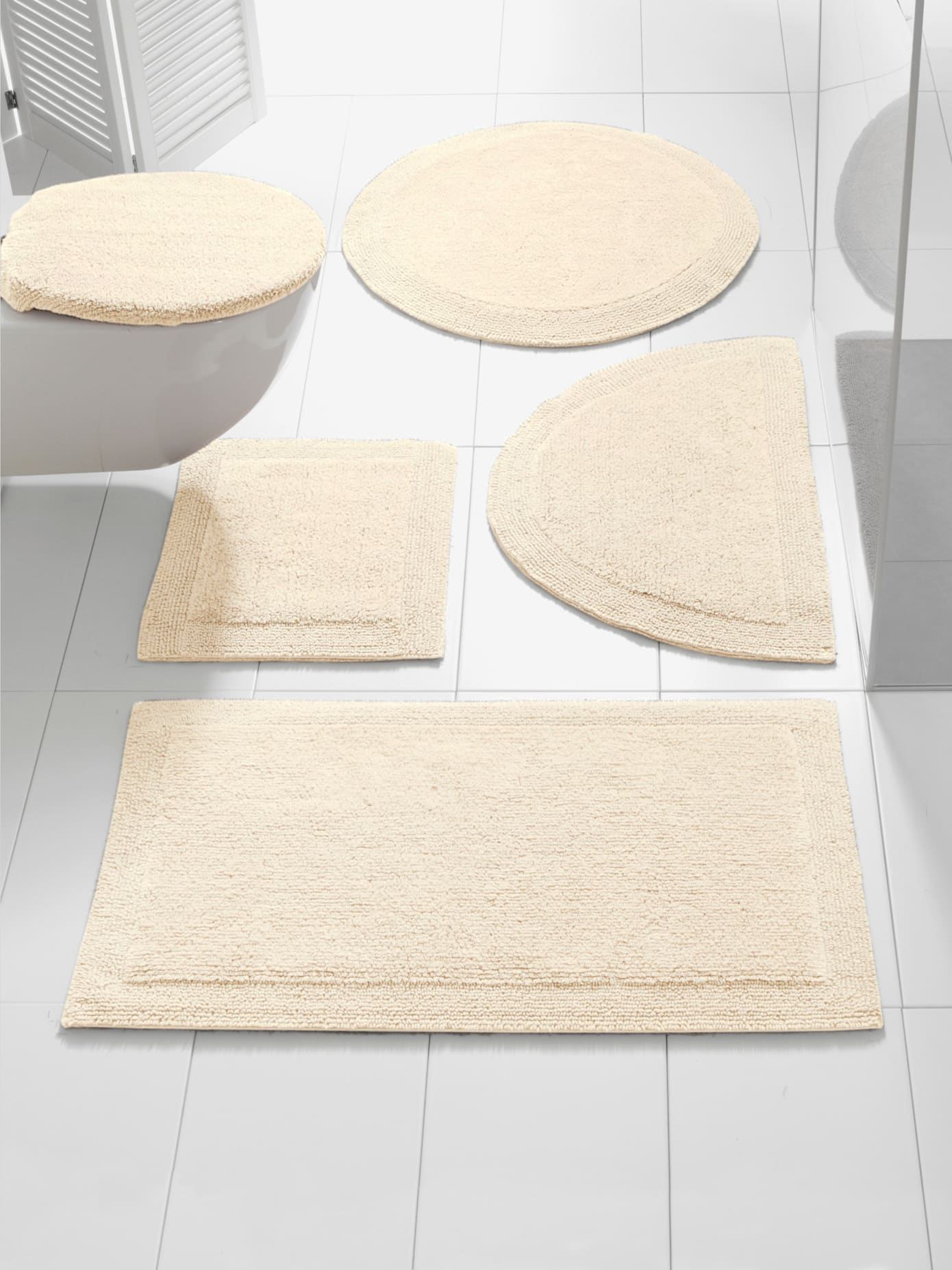 Tapis de bain 100% coton