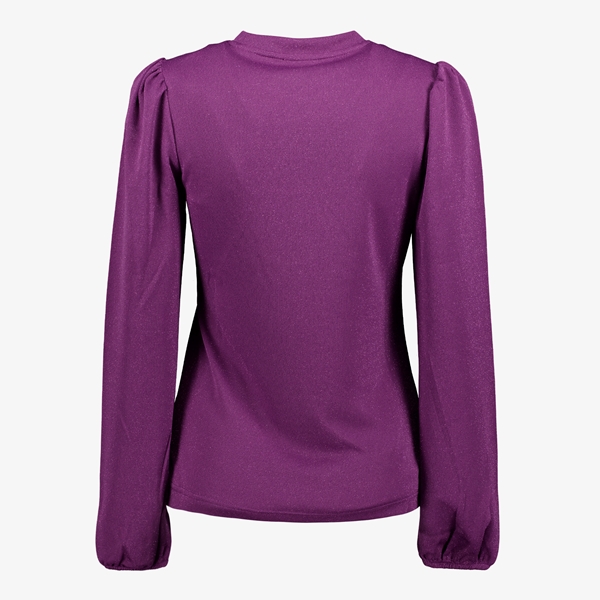 TwoDay dames trui paars met glinster details