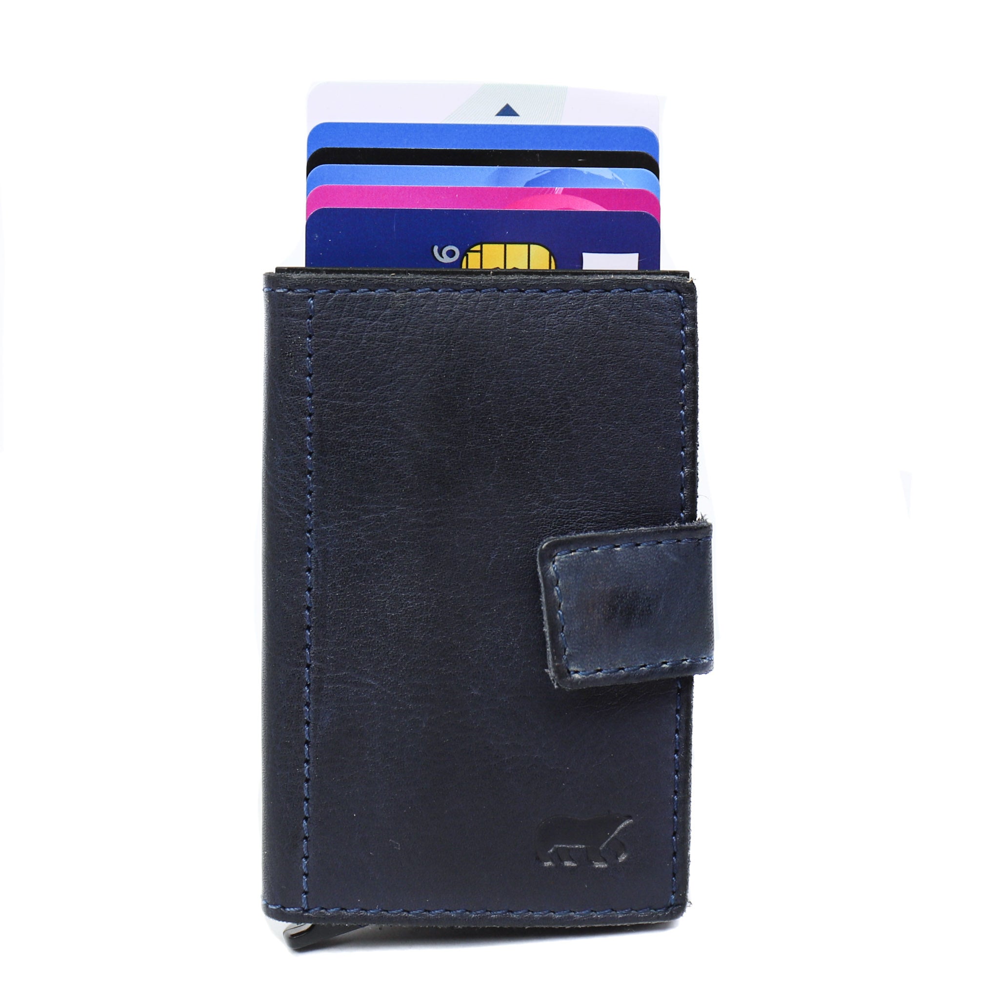 RFID Pasjeshouder 'Pip´ blauw Donkerblauw