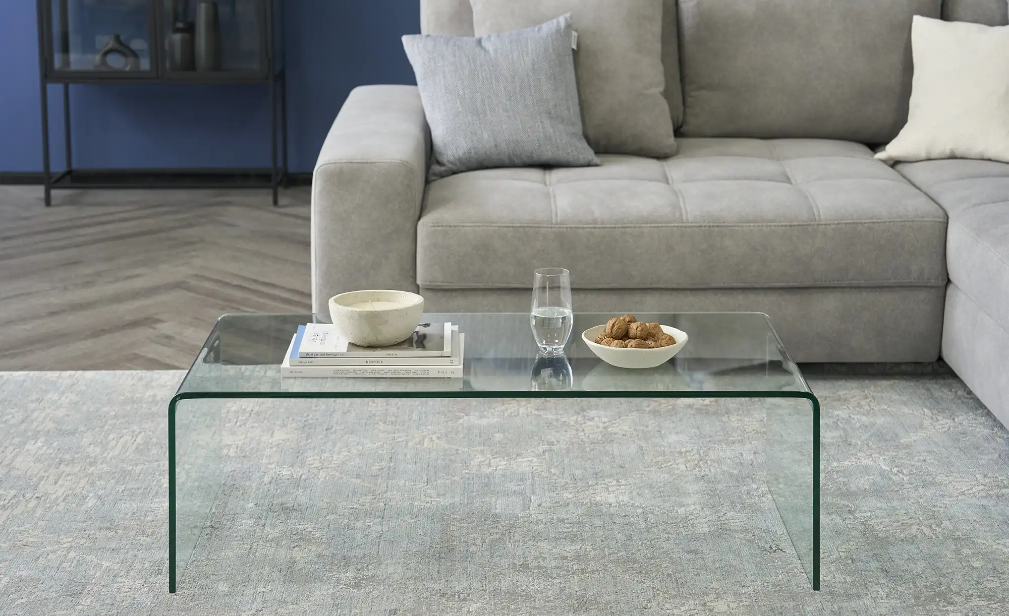 Couchtisch aus Glas Tessera