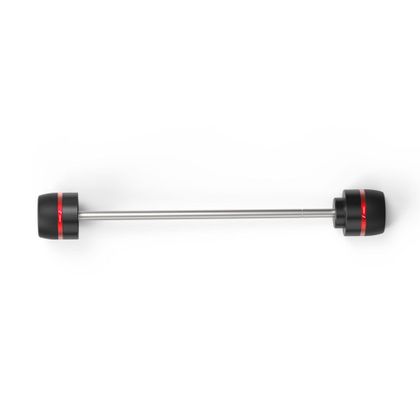 Protections de fourche Rizoma pour axe de roue avant - Rouge