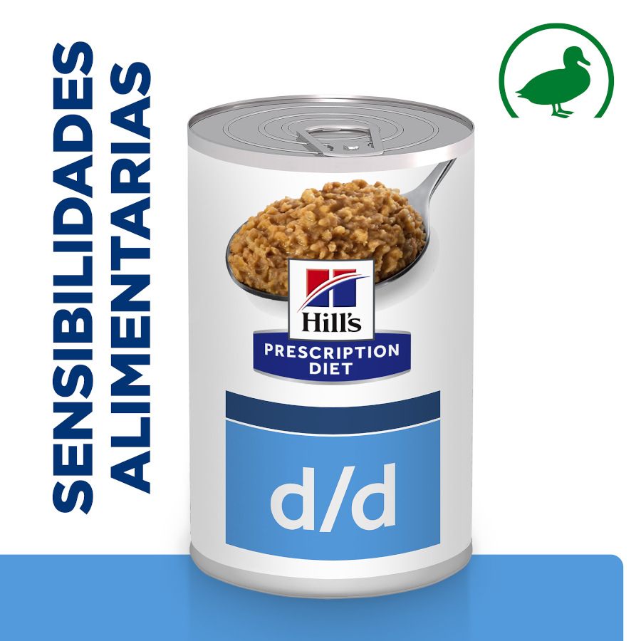 Hill's Prescription Diet Food Sensitivities d/d Pato lata para perros