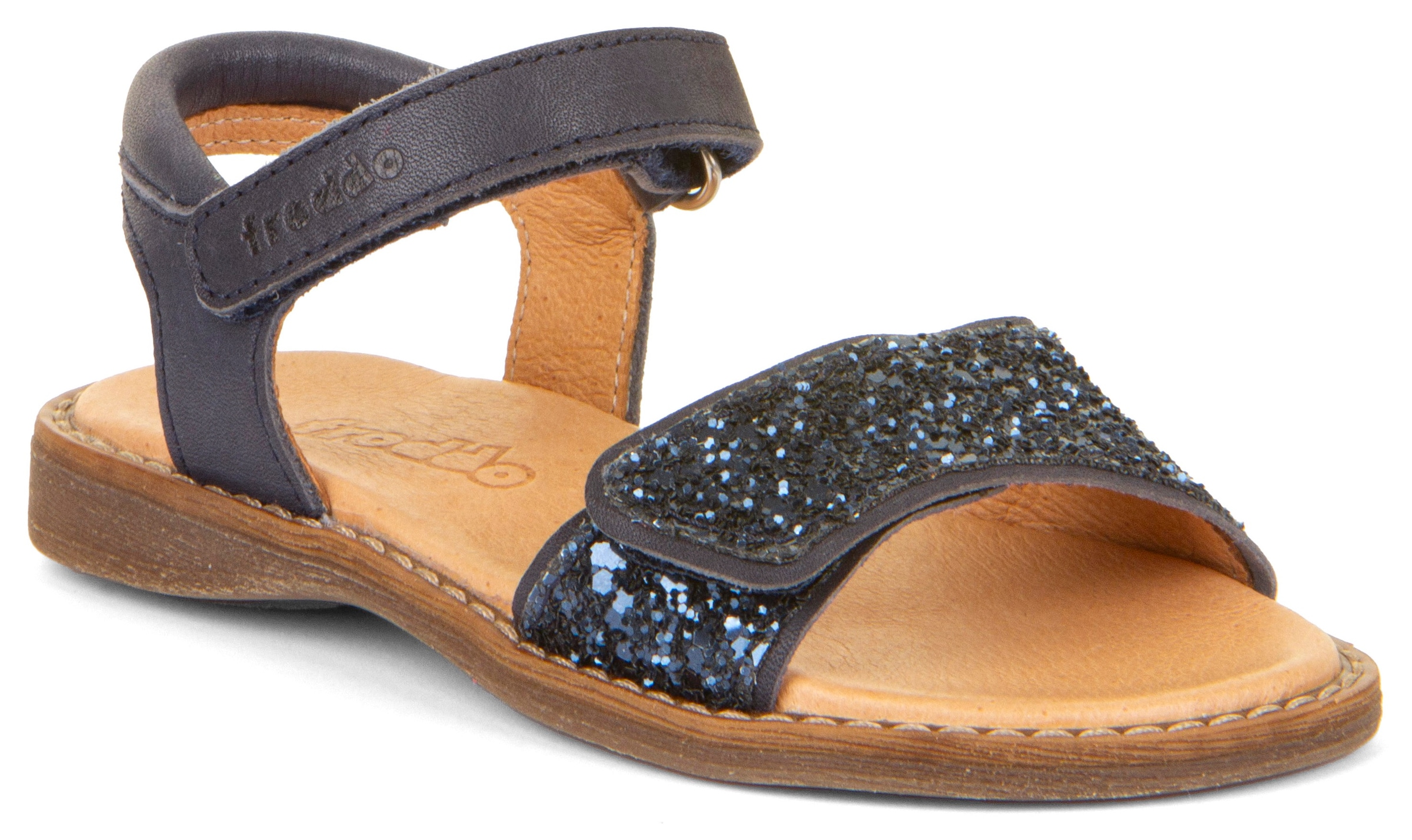 froddo® Sandale »Lore Sparkle«  , Sommerschuh, Klettschuh, Sandalette, mit zwei Klettverschlüsse